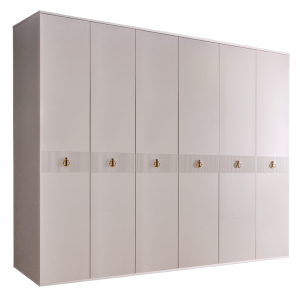 Шкаф шестидверный Римини Соло