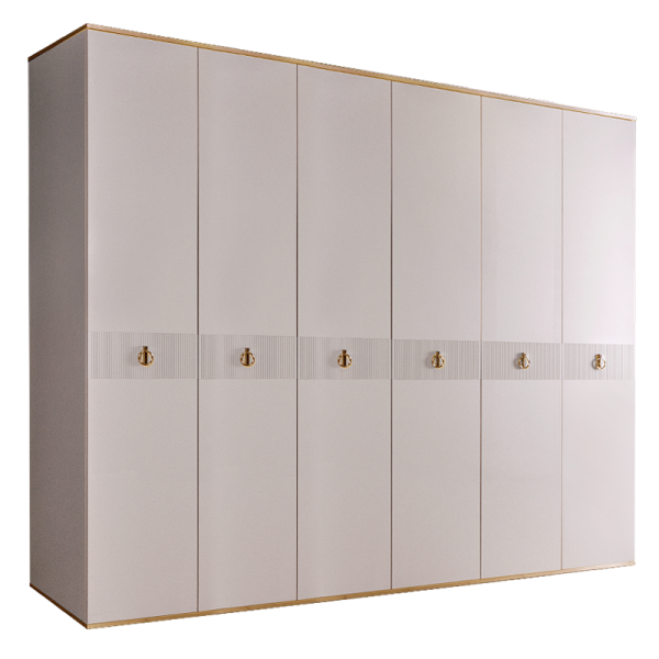 Шкаф шестидверный Римини Соло