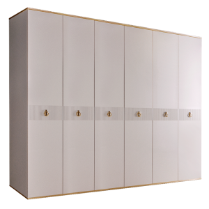 Шкаф шестидверный Римини Соло