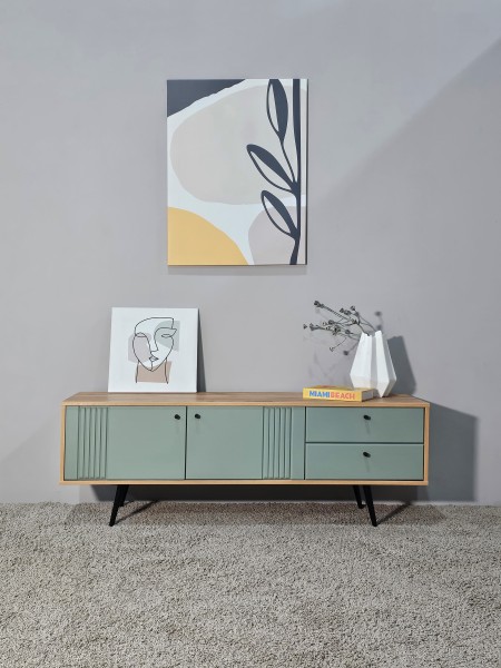 Тумба под ТВ Вега Саксония 1500 1 Распродажа