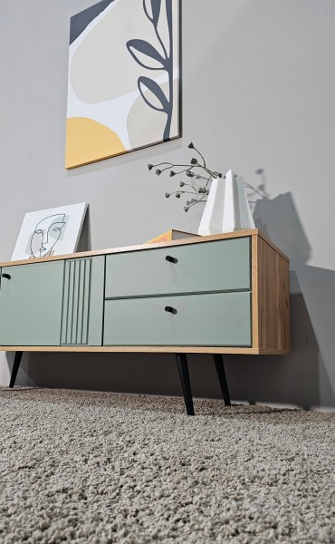 Тумба под ТВ Вега Саксония 1500 1 Распродажа