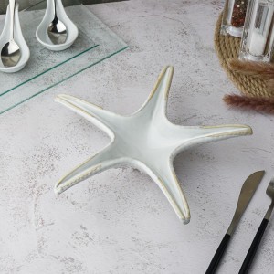 Блюдо "Звезда" 24 см, керамика "Frutti di Mare" P.L.