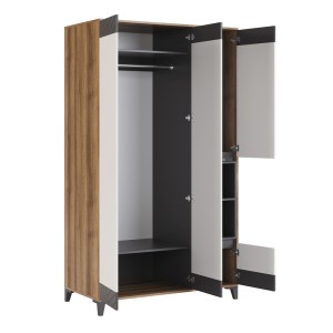 Шкаф универсальный со стеллажом (мод.9+10) Гринвич