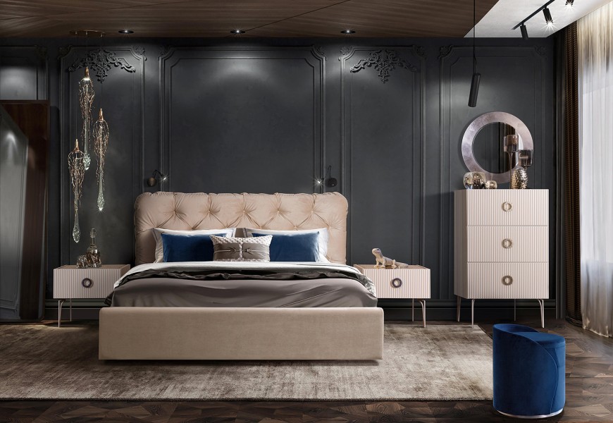 Кровать с подъёмным механизмом 1600 Bogemia