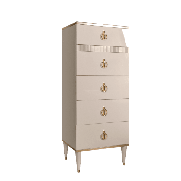 Комод узкий c планкой Римини Соло