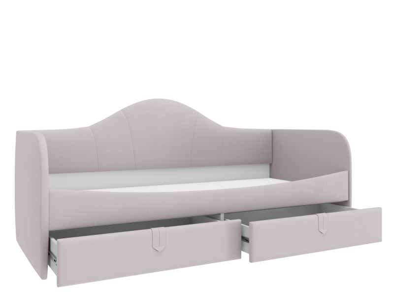 Кровать с мягкой обивкой Алиса