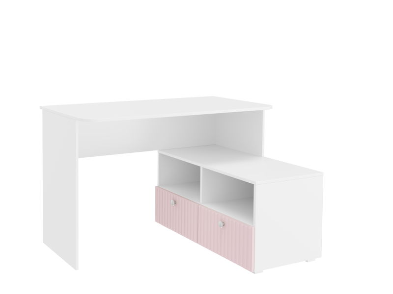 Стол письменный угловой с ящиками Алиса