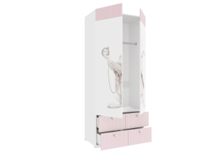 Шкаф двухдверный с ящиками (исп.3) Алиса