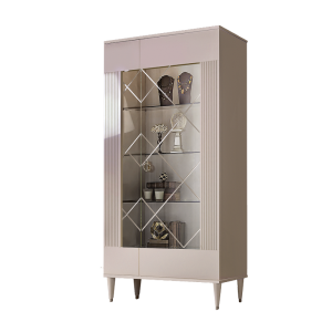 Шкаф-витрина 2-створчатая правая Римини Соло