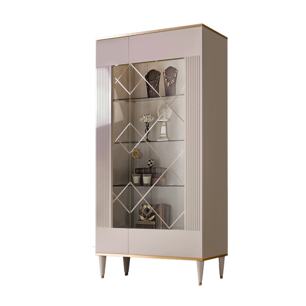 Шкаф-витрина 2-створчатая правая Римини Соло