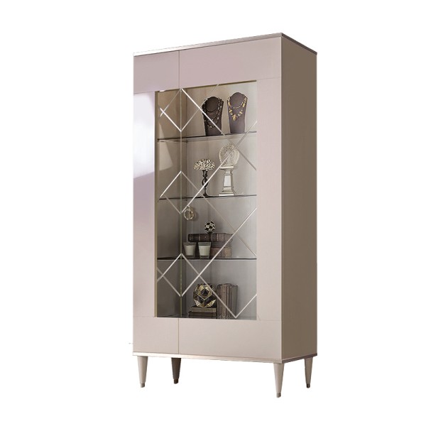 Шкаф-витрина 2-створчатая правая Римини