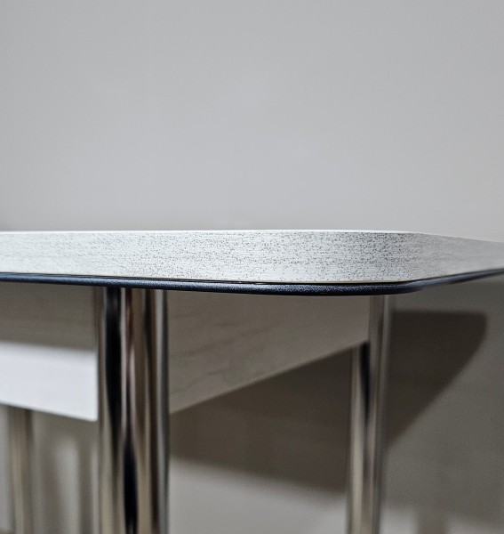 Стол обеденный поворотно раскладной Квинс фотопечать