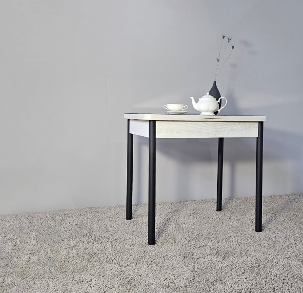 Стол обеденный поворотно раскладной Квинс фотопечать