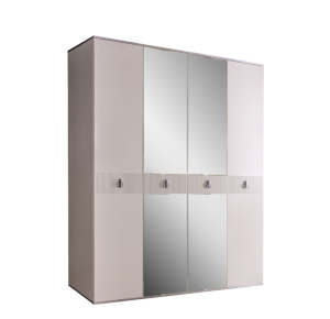 Шкаф четырёхдверный с зеркалами Римини Соло Распродажа