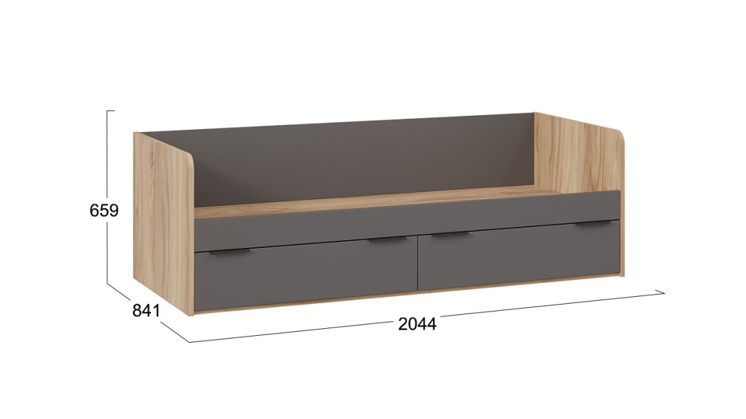 Кровать с ящиками Порто