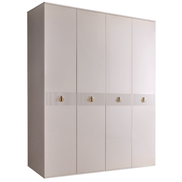 Шкаф четырёхдверный Римини Соло