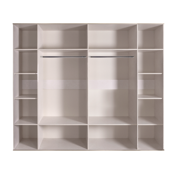 Шкаф шестидверный с зеркалами Римини Соло