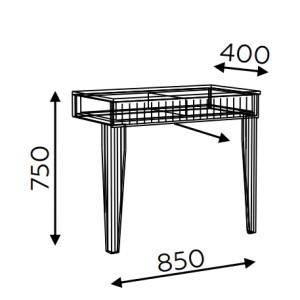 Туалетный столик Беатрис
